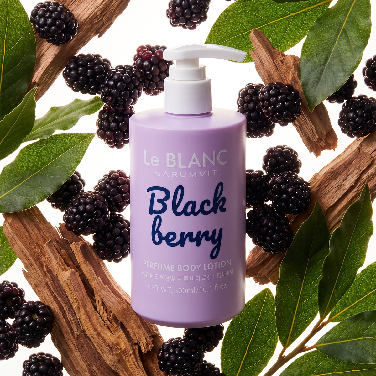 Le Blanc Blackberry Body Lotion 300ml
