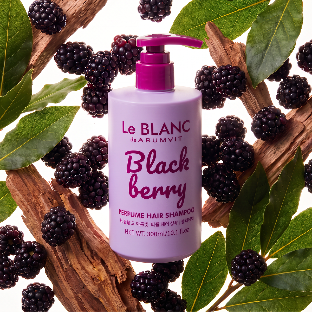Le Blanc Blackberry Hair Shampoo 300ml