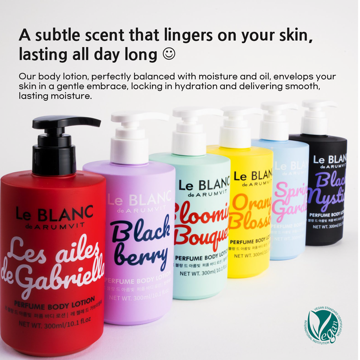 Le Blanc Blackberry Body Lotion 300ml