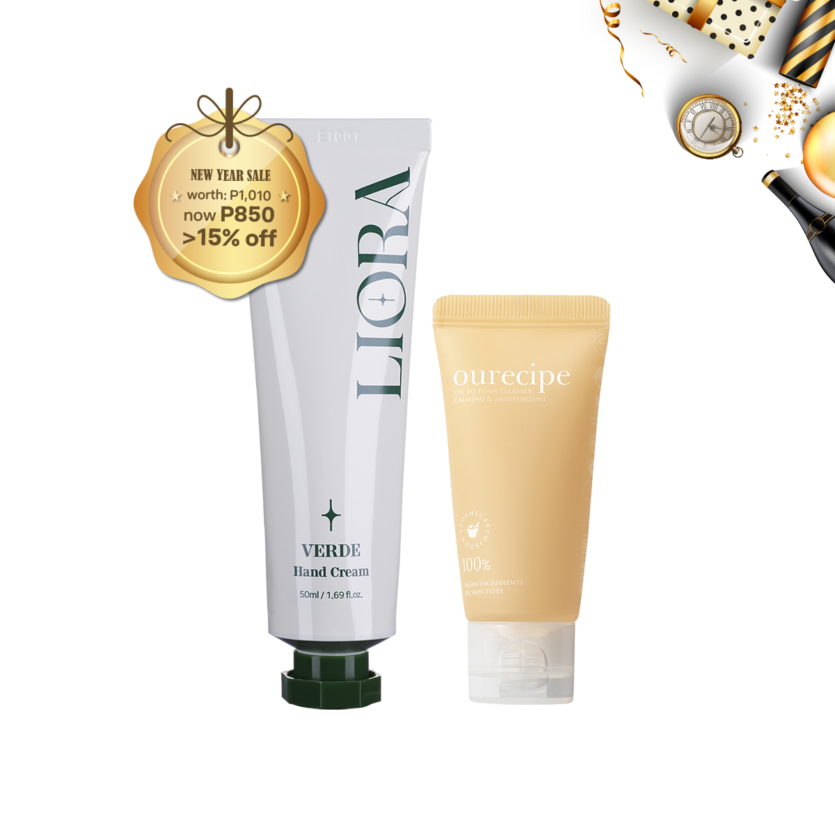 Cleanser + Handcream