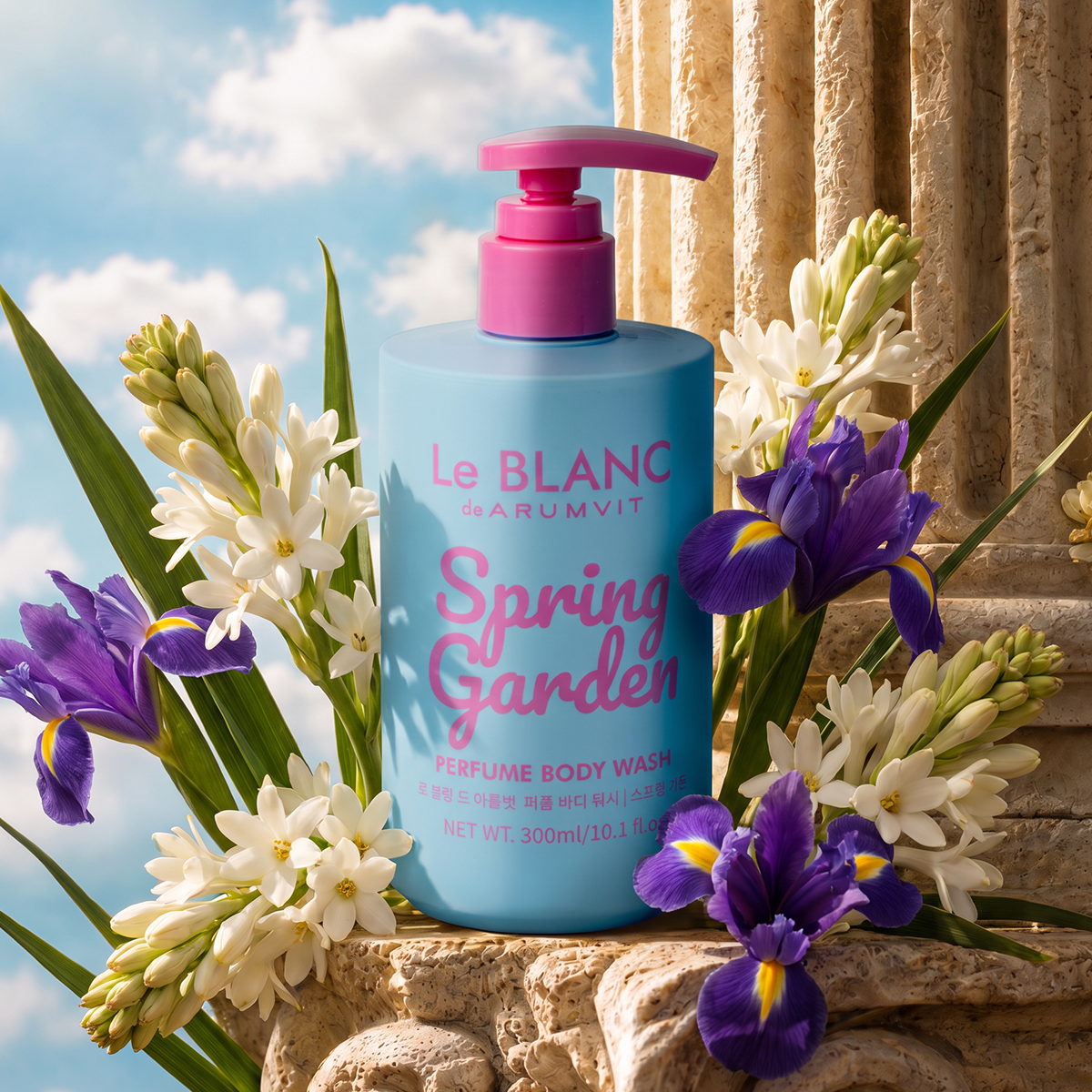 Le Blanc Spring Garden Body Wash 300ml