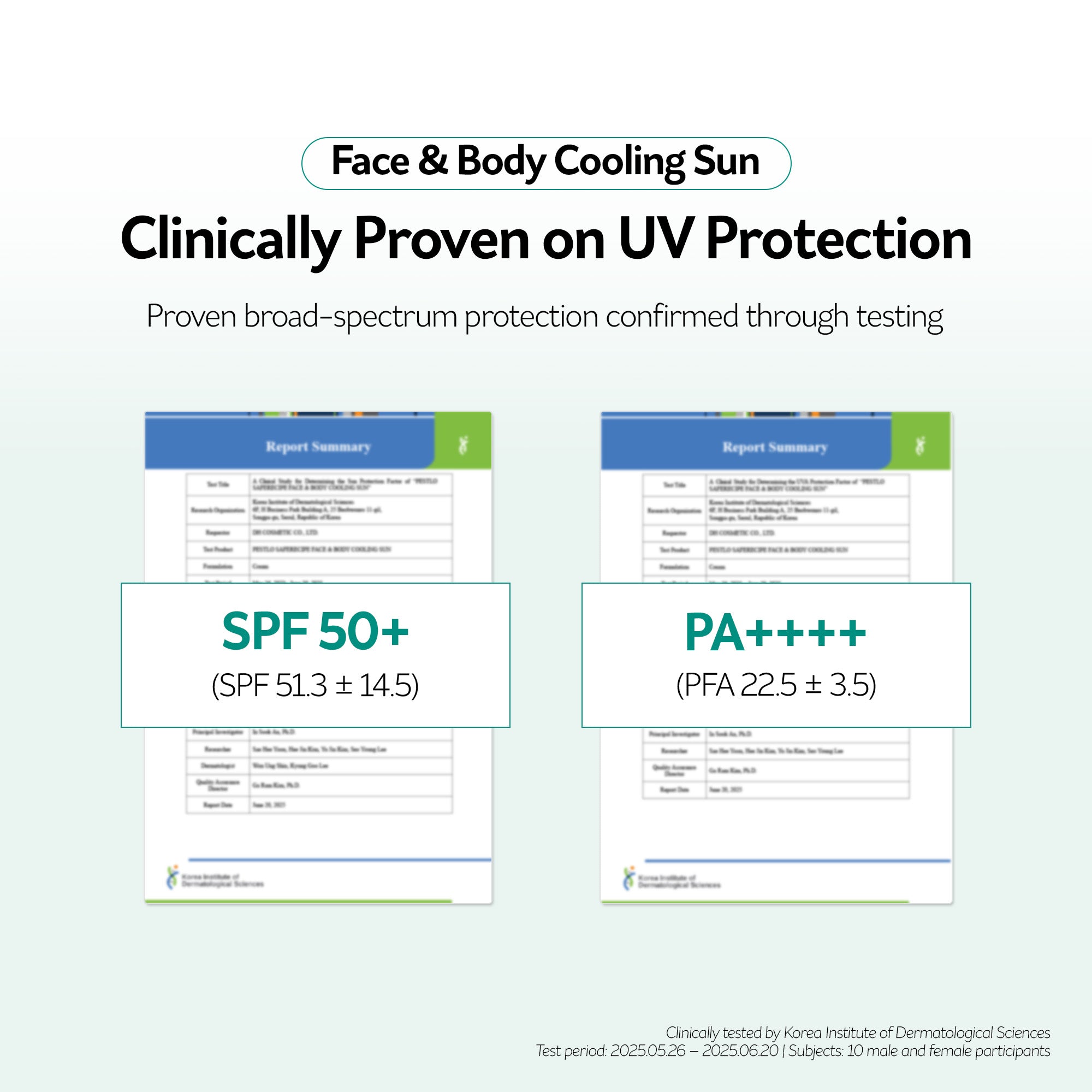 PESTLO Saferecipe Face & Body Cooling Sun Mini 30ml