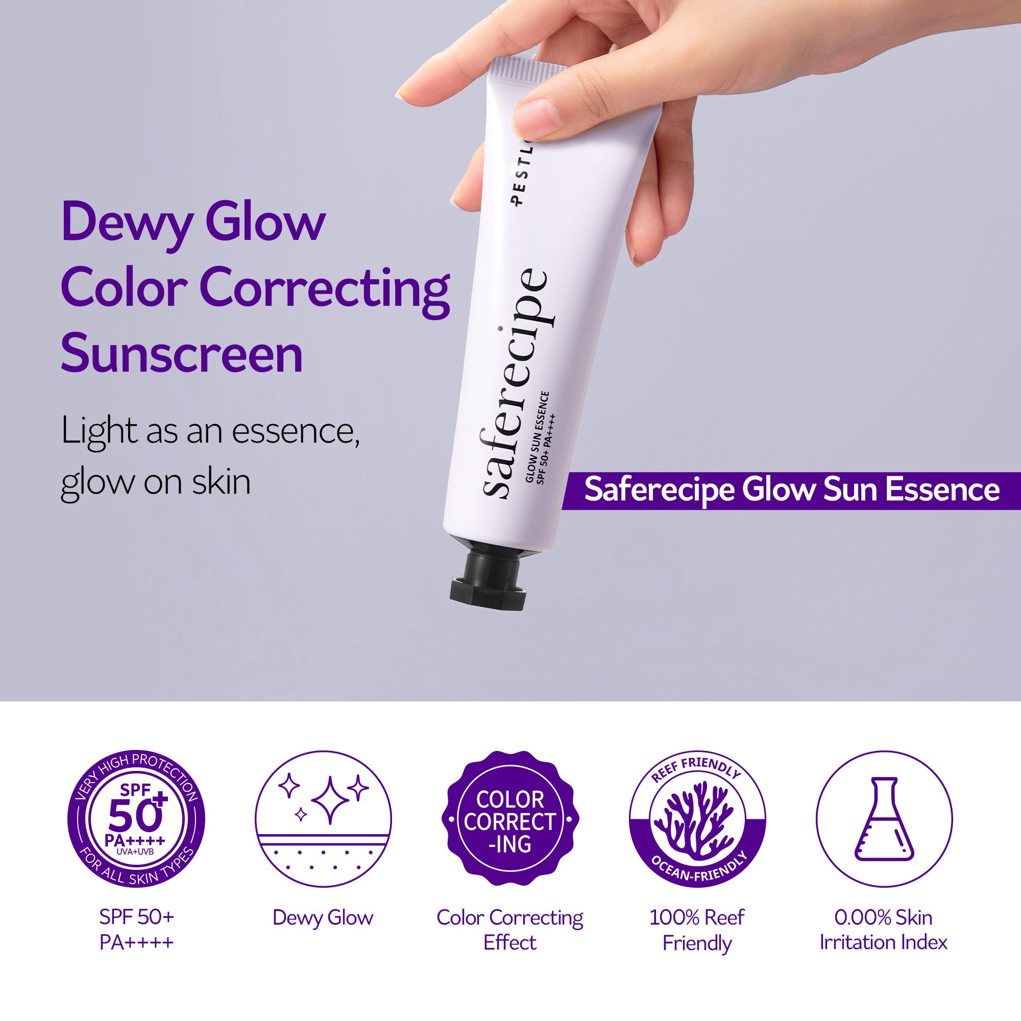 PESTLO Saferecipe Glow Sun Essence Mini 15ml