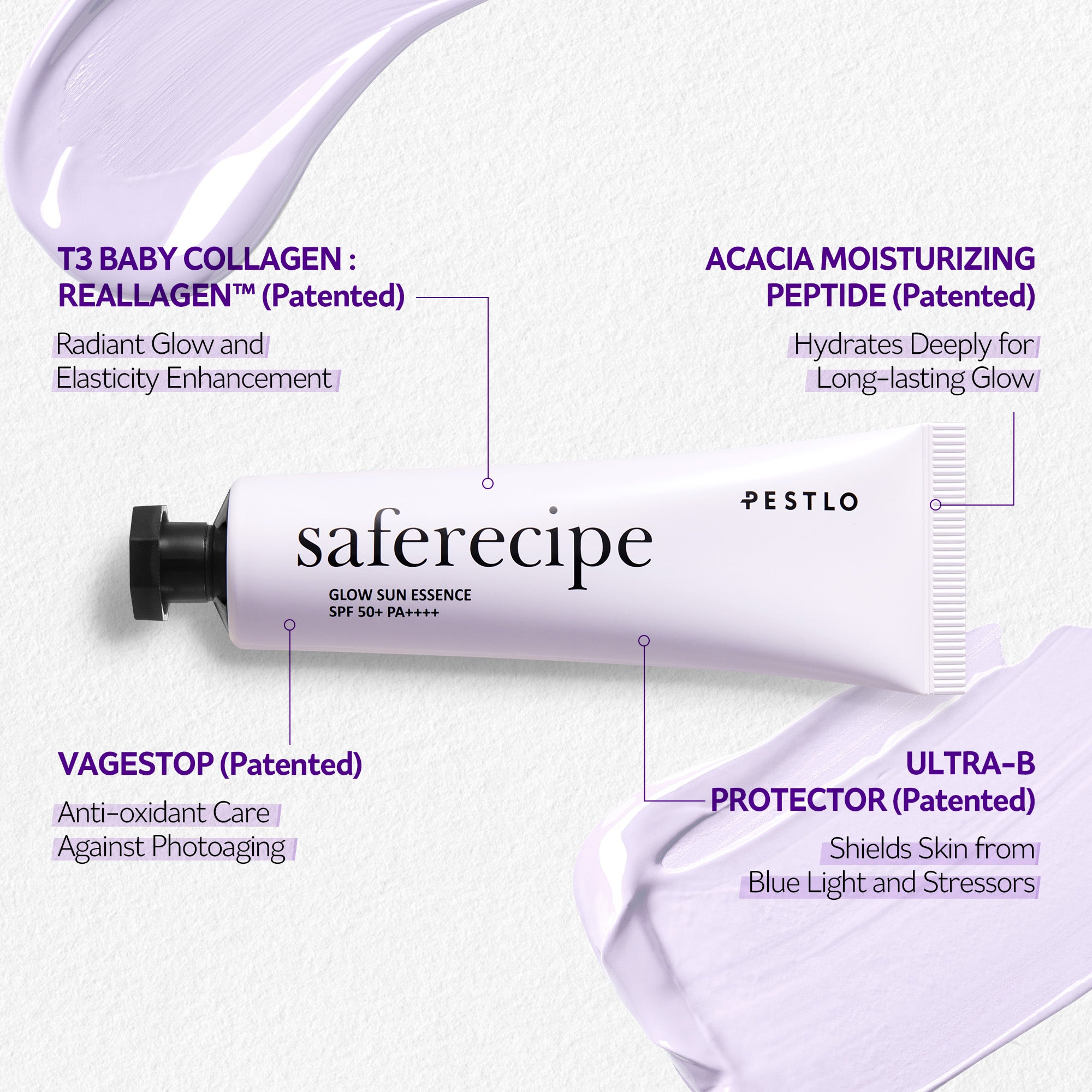PESTLO Saferecipe Glow Sun Essence Mini 15ml